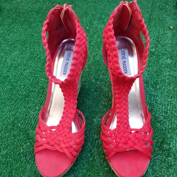 Steve Madden wedges size 7.5 - Picture 1 of 8